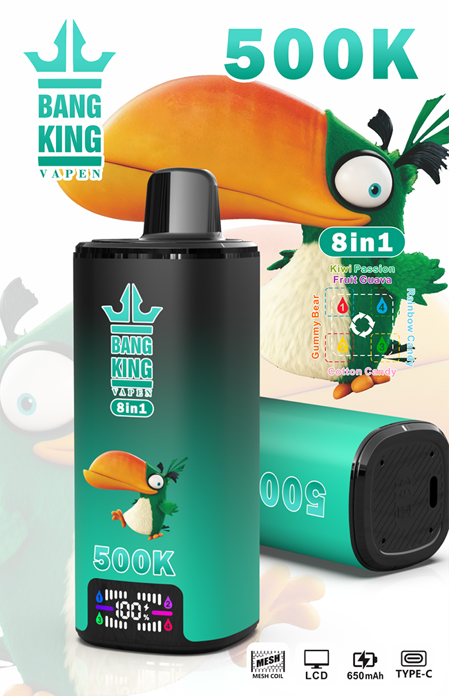BANG KING 500K – 8 smaków w jednym