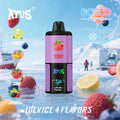 ATVS® Extreme: 60 000 zaciągnięć, atomizer 4 w 1 z rzepem. | Soda limonkowa | Dziesięć warstw cytrusów | Truskawka-malina | Czarna porzeczka-granat-cytryna |